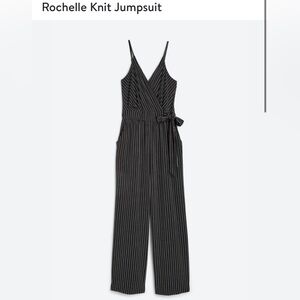 Kaileigh Rochelle Knit striped jumpsuit